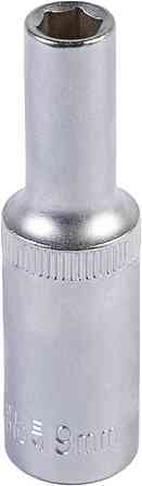 Головка торцева 6-гранна подовжена MASTERTOOL ½" 9 мм L 78 мм CrV 78-0509 Коломыя