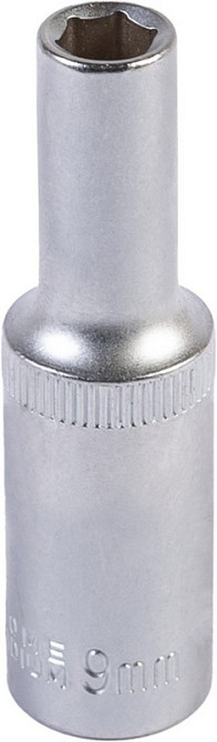 Головка торцева 6-гранна подовжена MASTERTOOL ½" 9 мм L 78 мм CrV 78-0509 Коломия - фото 2