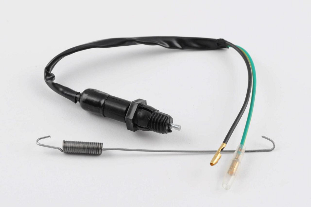 Концевой выключатель педали тормоза (лягушка) мопед Дельта, мотоцикл Альфа (+пружина) Мукачево - изображение 1