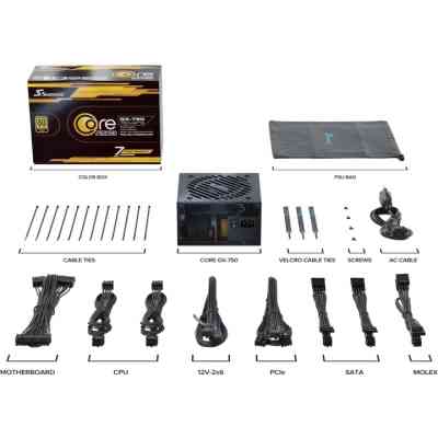 Блок живлення Seasonic 750W BLACK (CORE GX-750-ATX31) Вінниця