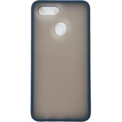 Чехол для мобильного телефона Dengos Matt OPPO A12, blue (DG-TPU-MATT-61) Винница - изображение 1