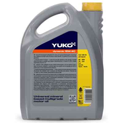 Моторна олива Yuko DYNAMIC 15W-40 5л (4823110401576) Вінниця
