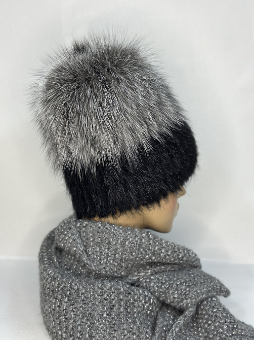 Шапка меховая женская из нутрии Жаклин Эдельвейс Харьков - изображение 2