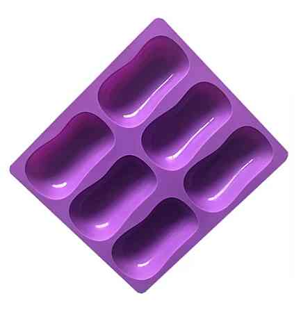 Силиконовая формочка для мыла 188 на 210 мм фиолетовый Киев