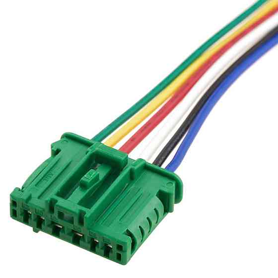 Роз'єм конектор с проводом, 6-кон., Резистор Печки, 98821-1065, 0988211065, Molex Франция, Nissan, Opel, Renault Київ