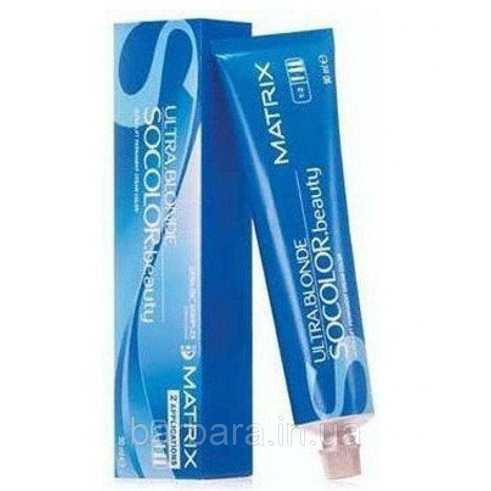 Осветляющая крем-краска для волос Matrix Ultra Blonde SoColor Pre-Bonded UL-М мокко Киев - изображение 2