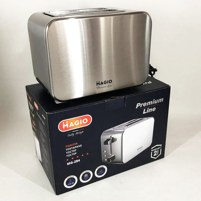 Тостер для приготування сендвічів Magio MG-284 715 Вт, Сендвіч-тостер для приготування сніданку KQ-59 Івано-Франківськ - фото 1