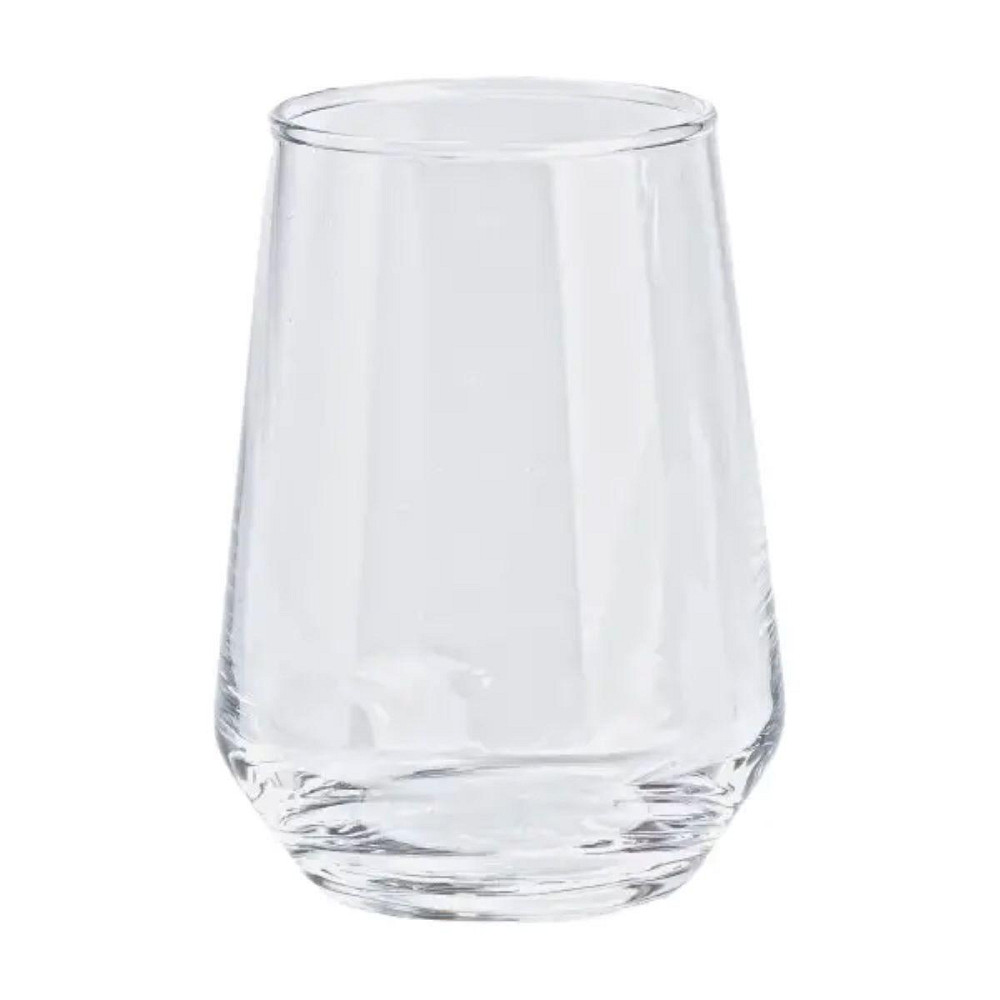 Набір прозорих скляних стаканів 6 шт по 390 мл Київ - фото 4