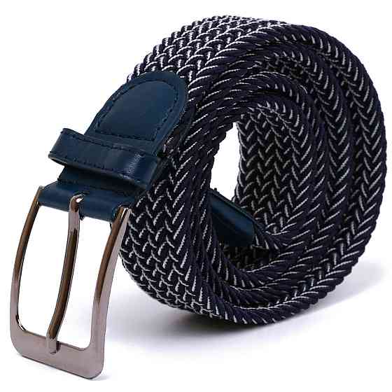 Текстильний ремень Vintage 20815 Синій Київ