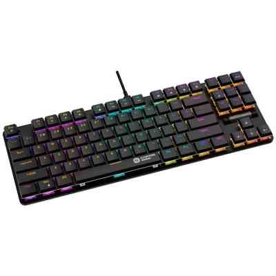 Клавиатура Canyon Cometstrike GK-50 RGB TKL USB UA Black (CND-SKB50-US) Винница
