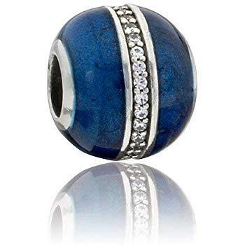 Срібна намистина Пандора  "Опівнічна орбіта" 796377EN63 MasterSem Київ - фото 1