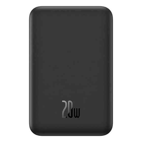 Павербанк 5000 mAh Baseus Mini 20W P10022107113 быстрая зарядка магнитная беспроводная зарядка power bank повербанк Одесса