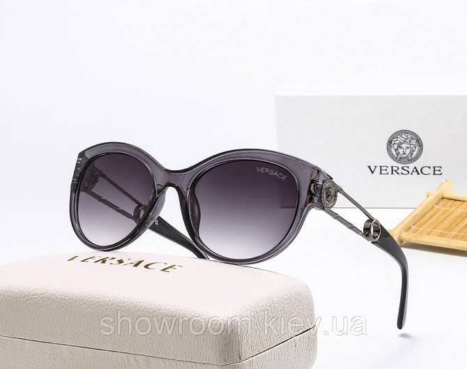 Женские солнцезащитные очки Versace (4389) grey Киев - изображение 1