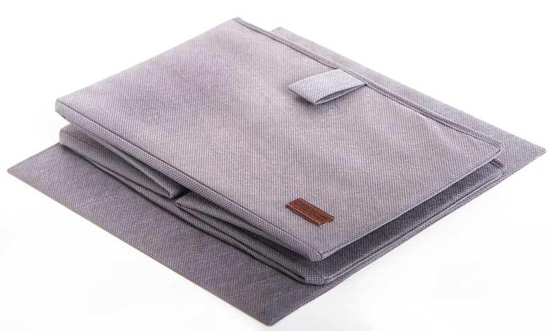 Коробка для зберігання речей L HY-L-grey (Сірий) Суми - фото 4