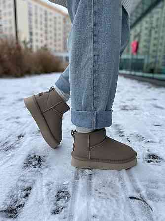 ITTS Угги жіночі ITTS A801-C капучіно (зима, шкіра натуральна) (5737) 38 Коломыя