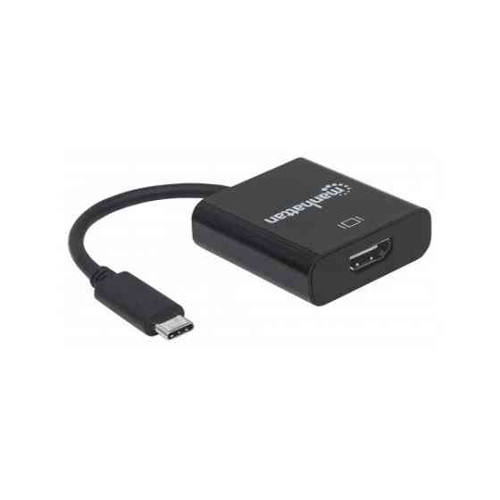 Перехідник USB3.1 Type-C --> HDMI (F), Manhattan (151788) Київ