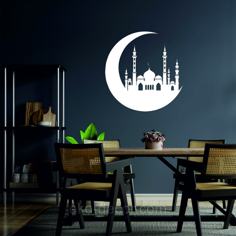 Декоративное настенное Панно «Ислам» Декор на стену 90*90 см, Белый Киев - изображение 5