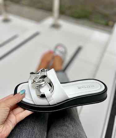 Sothby 's Шльопанці жіночі Sothby 's M-521 білі (літо, шкіра натуральна) (4685) лише 37р.38р. Коломыя