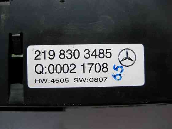 Mercedes-Benz  A2198303485 Блок управління 4-х зональним кліматом контролем USA CLS C219 Одеса