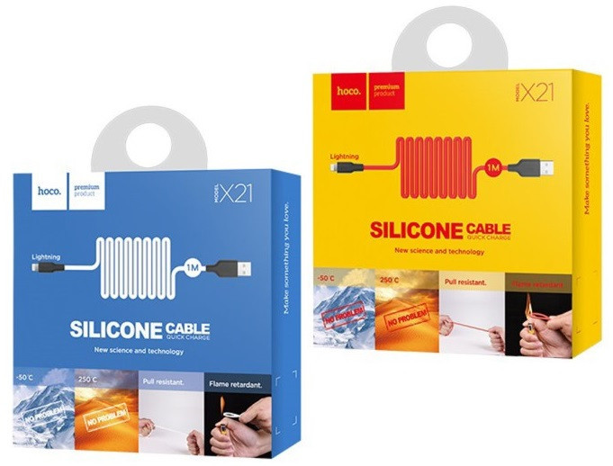 Кабель USB HOCO X21 Lightning (Iphone) Дніпро - фото 1