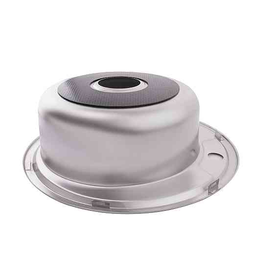 Кухонная мойка с нержавеющей стали Kroner KRP Satin - 490 (0.6 мм) Киев