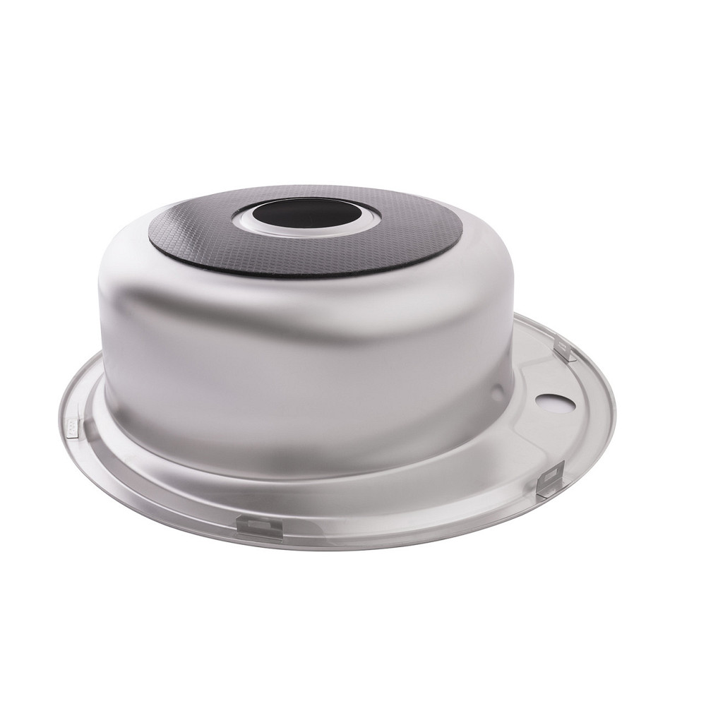 Кухонная мойка с нержавеющей стали Kroner KRP Satin - 490 (0.6 мм) Киев - изображение 4