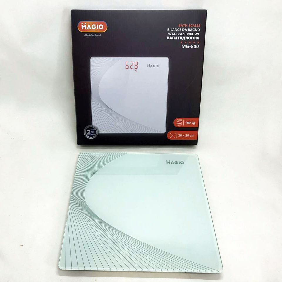 Весы напольные электронные стекло Magio MG-800, Весы для взвешивания людей, Весы RA-576 бытовые напольные Киев - изображение 6