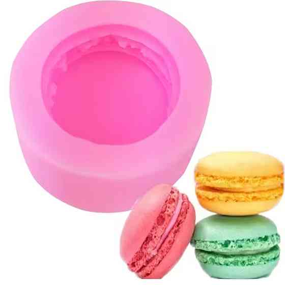 Силиконовая форма «Макаронс» Ø5.5 см — для выпечки, свечей, мыла и украшений Киев