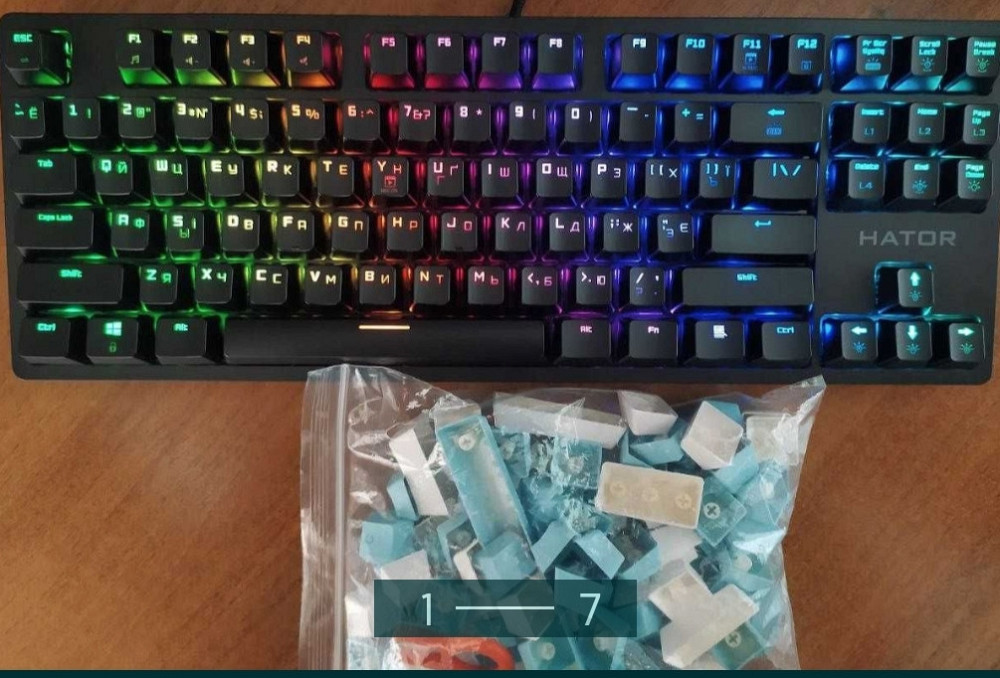 Механічна Клавіатура: Hator Rockfall EVO TKL Київ - фото 1