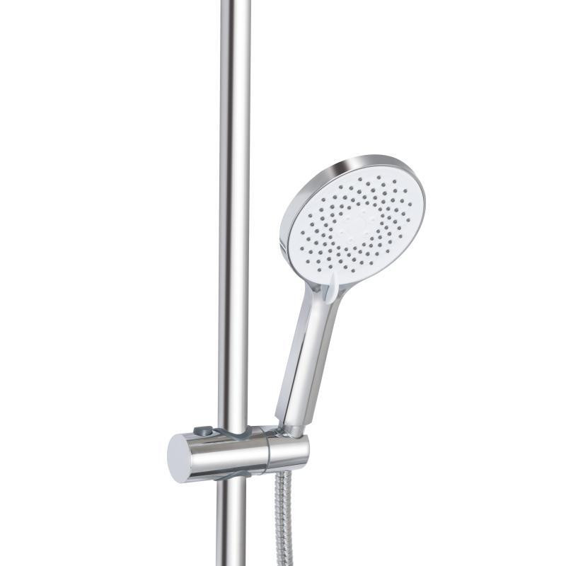 Душевая система из латуни Qtap Vlasta New на три потребителя (с изливом) QTVLA111CRM45650 Chrome Харьков - изображение 5