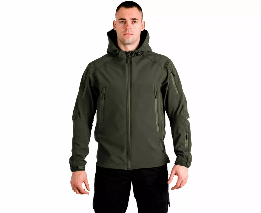 Чоловічий тактичний костюм Softshell Spartan демісезонний (Olive) розмір — S Вінниця - фото 4