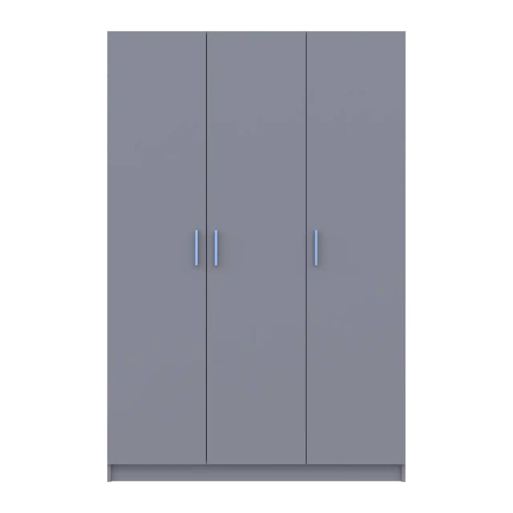Шкаф для одежды Doros Промо Серый 3 ДСП 135х48х204 DRS-011626 (80737765) Львов - изображение 1