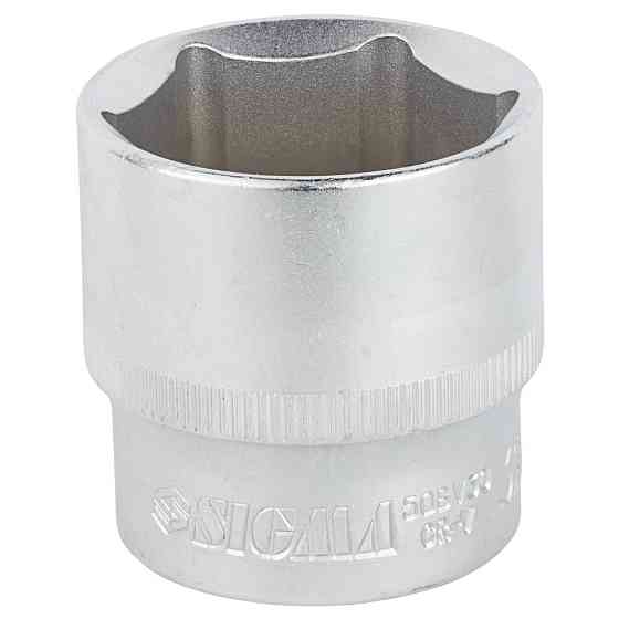 Sigma Насадка шестигранная короткая 1/2" 32мм CrV mid SIGMA (6071321) Коломыя