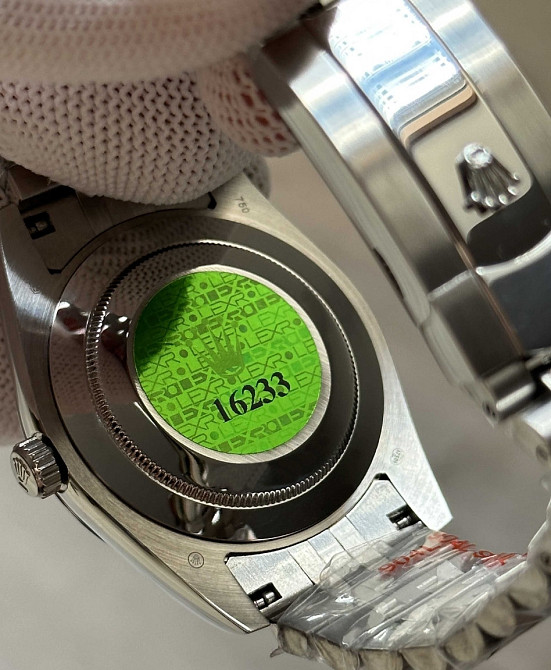 Швейцарские часы Rolex Datejust Silver-Blue. Киев - изображение 3