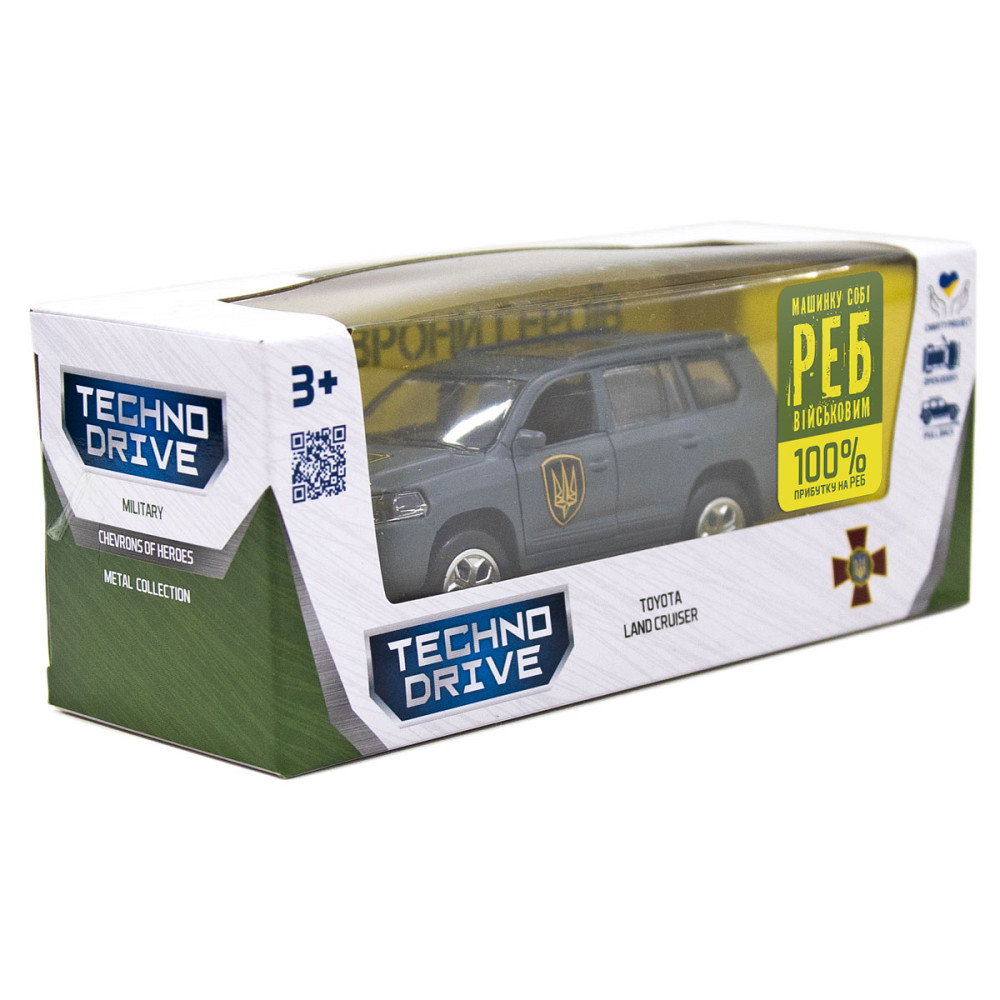 Автомодель серії Шеврони Героїв - Toyota Land Сruiser - Рубіж Дніпро - фото 7