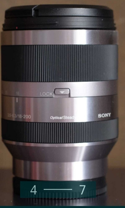 Об'єктив: SONY 18-200mm. F/3.5-6.3 для камер NEX (SEL18200,AE) Київ - фото 4