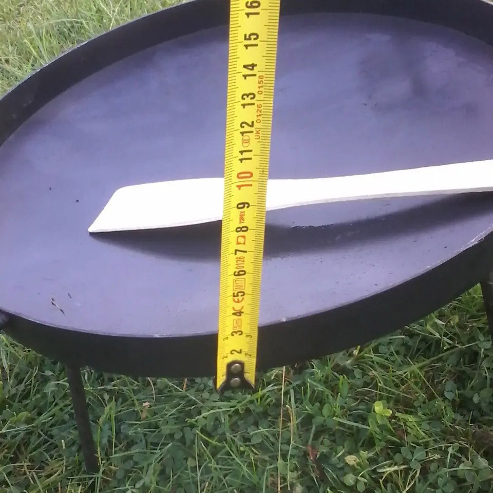 Сковорода з диска борони для багаття 50 см для пікніка, диск для смаження Київ - фото 5