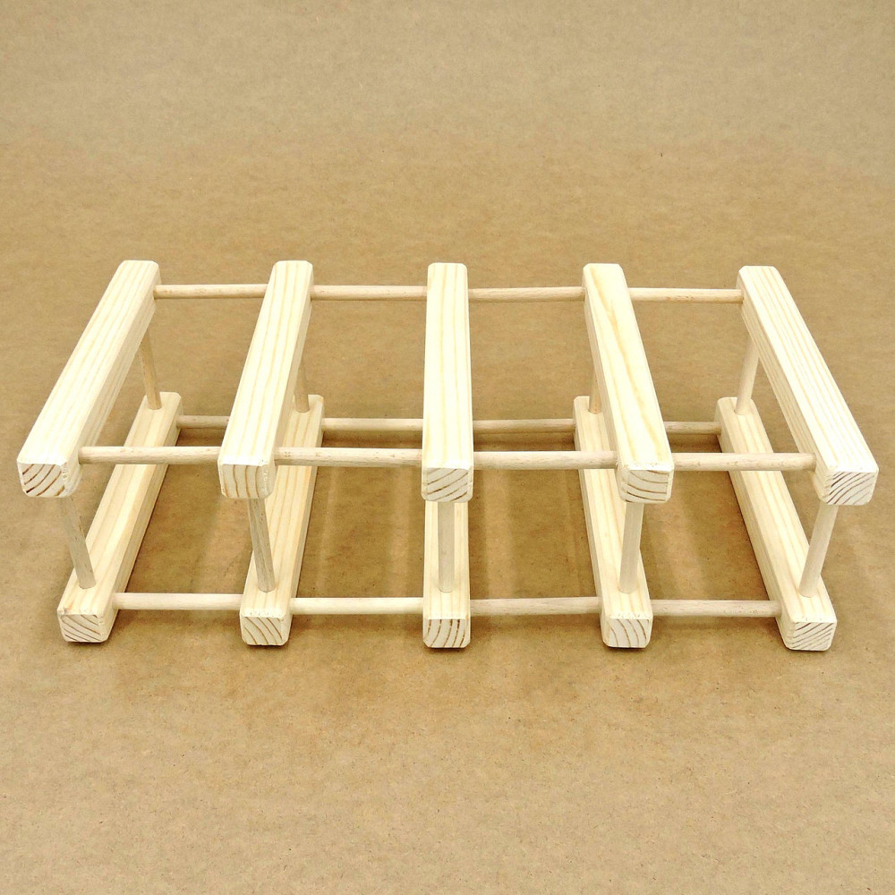 Настольная винная полка 