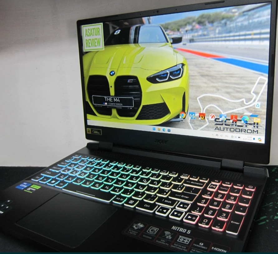 Ноутбук ACER Nitro 5/ Intel Core i5 - 12450H / 4.40/ Nvidia RTX 3050 / 17.3