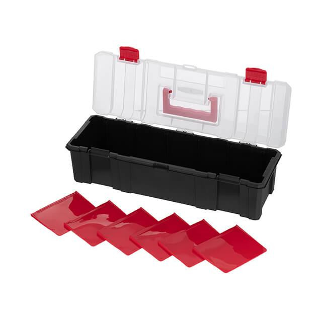 Органайзер 18", 7 комірок, 6 зйомних перегородок, 46х16.5х12.2см INTERTOOL BX-4043 Київ - фото 3