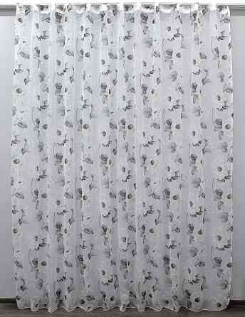 Тюль VR-Textil 1146т Flora Батист Різнобарвний 300х250 см (40-250) Київ