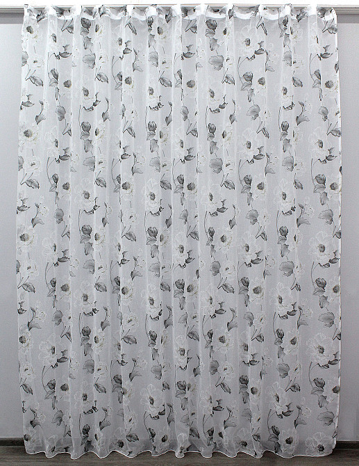 Тюль VR-Textil 1146т Flora Батист Різнобарвний 300х250 см (40-250) Київ - фото 3