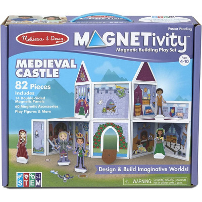 Игровой набор Melissa&Doug магнитный Средневековый замок (MD30662) Винница - изображение 1