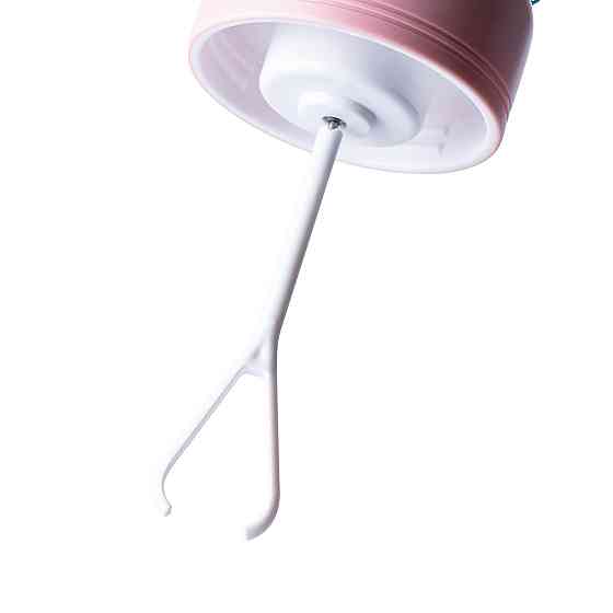 TS Kitchen Пляшка-шейкером для води 380 мл з ручкою Рожевий Киев