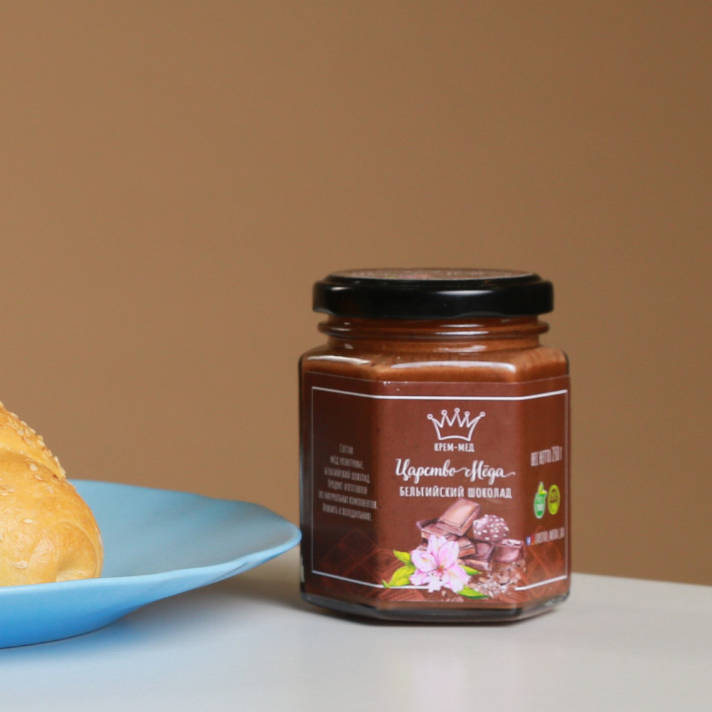Крем мед з шоколадом 250 грамів Одеса - фото 1