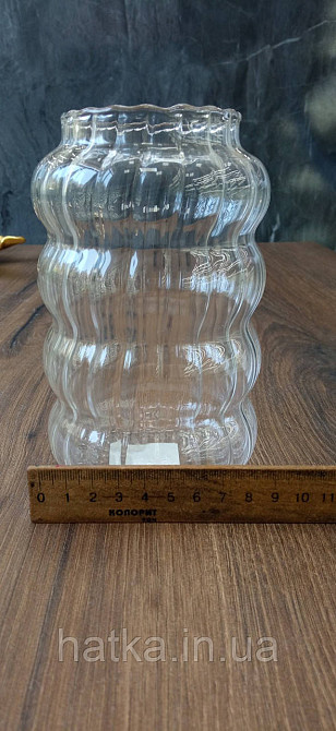 Склянка для коктейлю велика "Мері" 720 мл 102-565 прозора фігурна для дому та ресторану Київ - фото 6