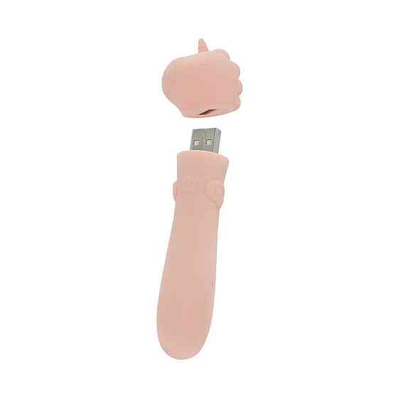 Вібратор-єдиноріжка Unihorn USB Bullet – Heart Throb, віброкуля, USB-зарядка, 10 режимів Sex Aura Київ
