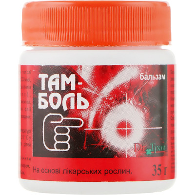 Бальзам для тела Dr.Трав Там-Боль 35 г (4820032502428) Винница - изображение 1
