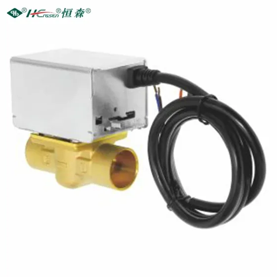 Моторизований зональний клапан 22 мм (2 порти, НЗ, 230 В) – аналог Honeywell V4043H, мідний корпус Київ
