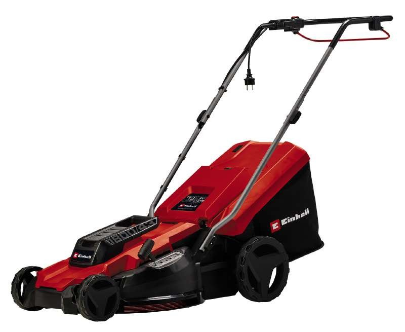 Потужна газонокосарка електрична для трави Einhell GC-EM 1800/43 : 1800 Вт, ширина скошування 43 см, 800 м² Київ - фото 1